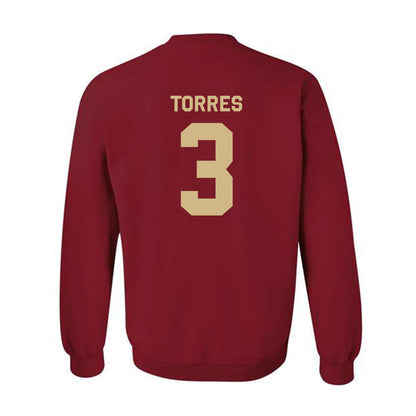 FSU - NCAA Softball : Isa Torres - Classic Shersey Crewneck Sweatshirt-1
