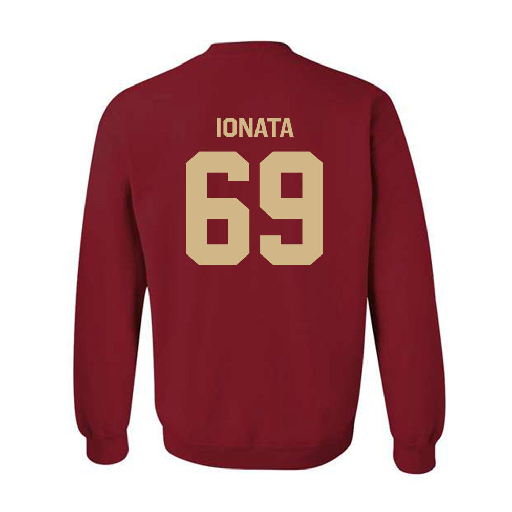 FSU - NCAA Football : Mike Ionata - Classic Shersey Crewneck Sweatshirt-1