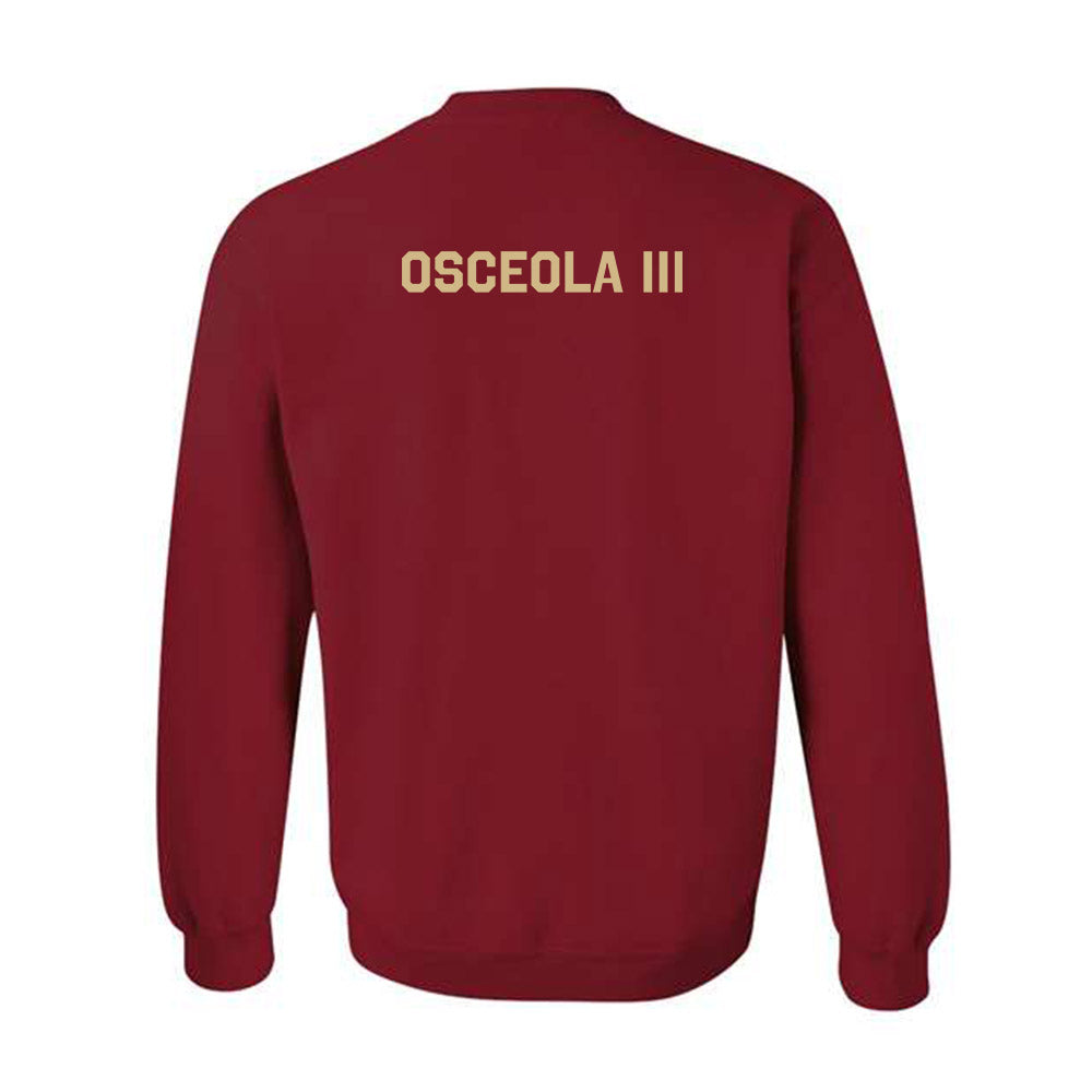 FSU - NCAA Baseball : OB Osceola III - Classic Shersey Crewneck Sweatshirt-3