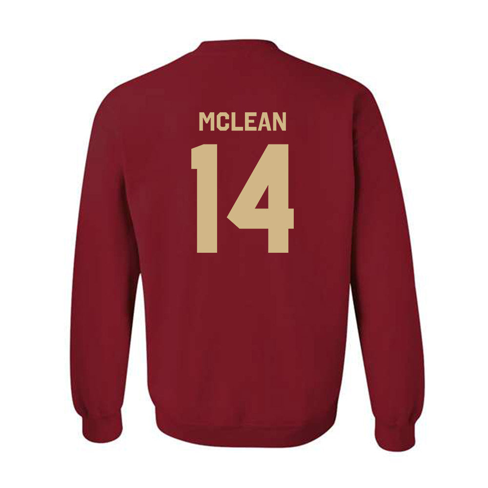 FSU - NCAA Women's Lacrosse : Katie McLean - Classic Shersey Crewneck Sweatshirt-1