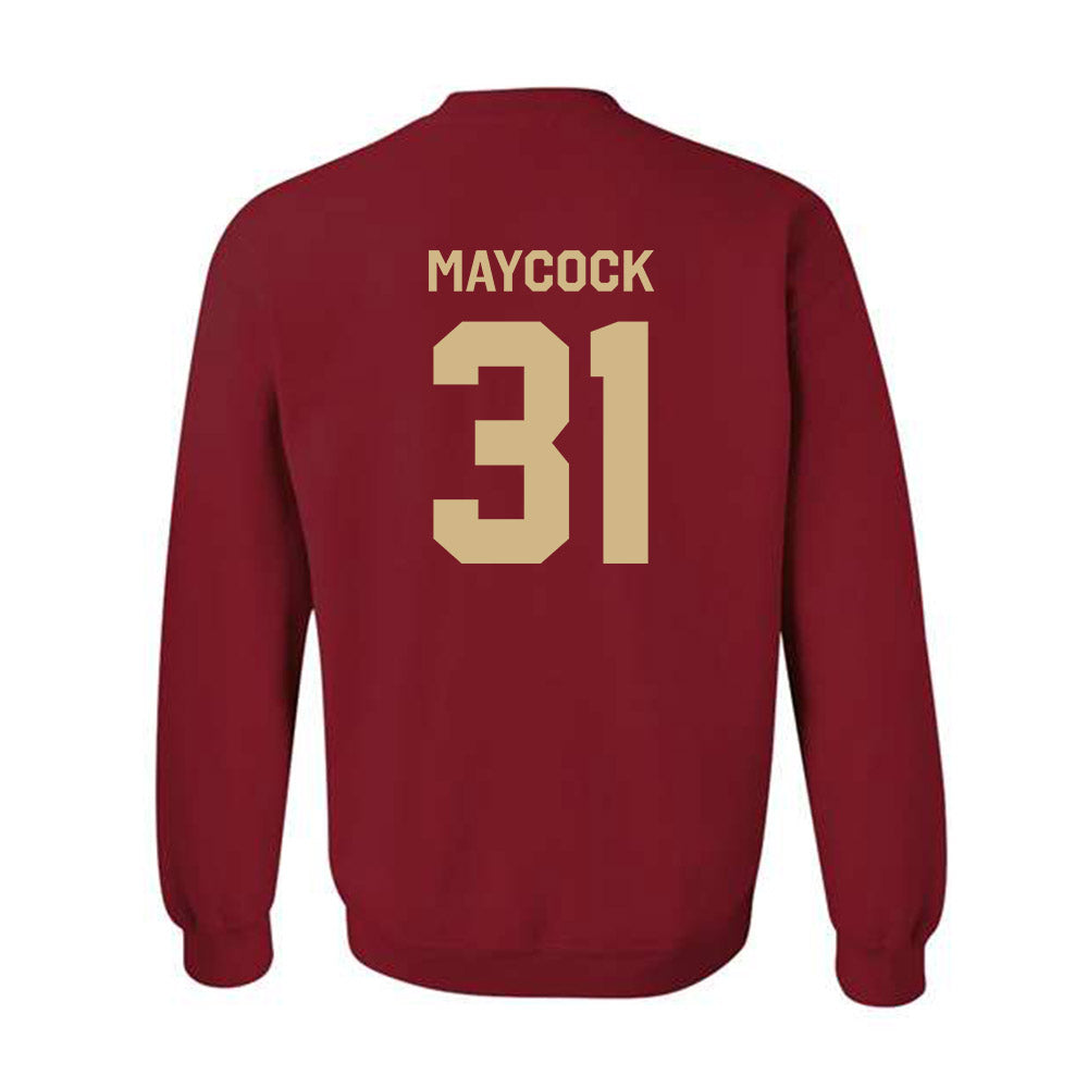 FSU - NCAA Football : Karon Maycock - Classic Shersey Crewneck Sweatshirt-3