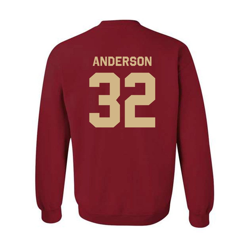 FSU - NCAA Football : Jalen Anderson - Classic Shersey Crewneck Sweatshirt-1