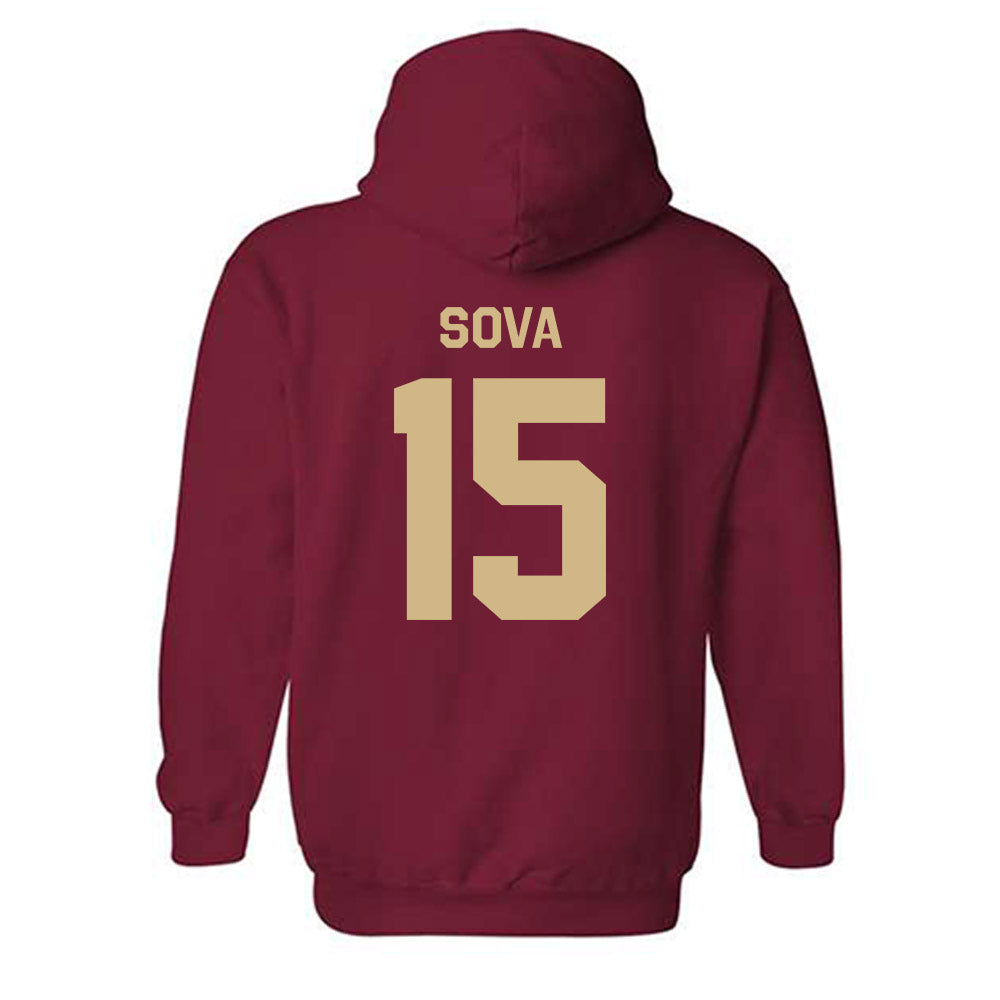FSU - NCAA Women's Volleyball : Johanna Sova - Classic Shersey Hooded Sweatshirt-1