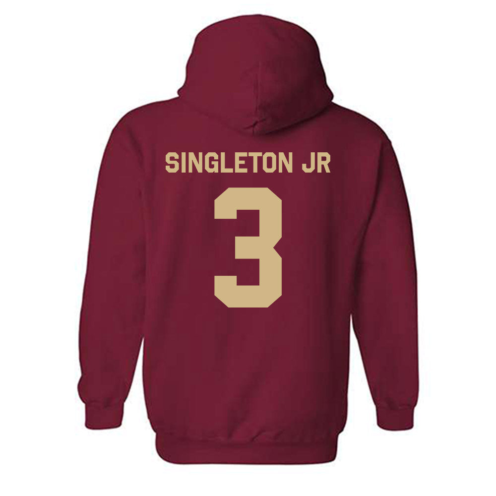 FSU - NCAA Football : Samuel Singleton Jr - Classic Shersey Hooded Sweatshirt-1