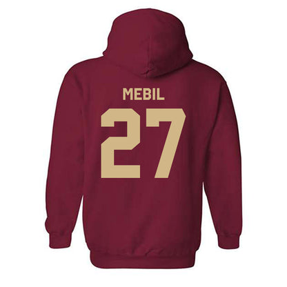 FSU - NCAA Baseball : Kevin Mebil - Classic Shersey Hooded Sweatshirt-1