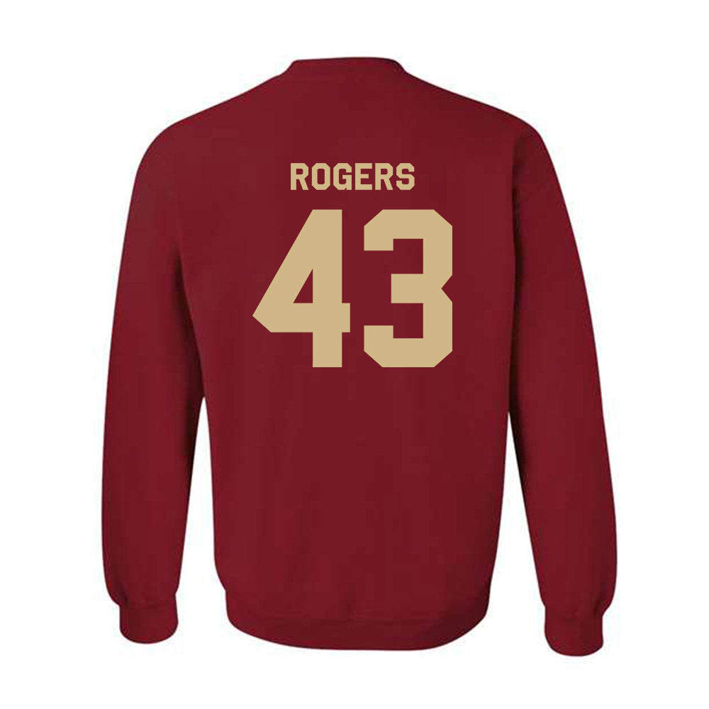FSU - NCAA Football : Trent Rogers - Classic Shersey Crewneck Sweatshirt-3