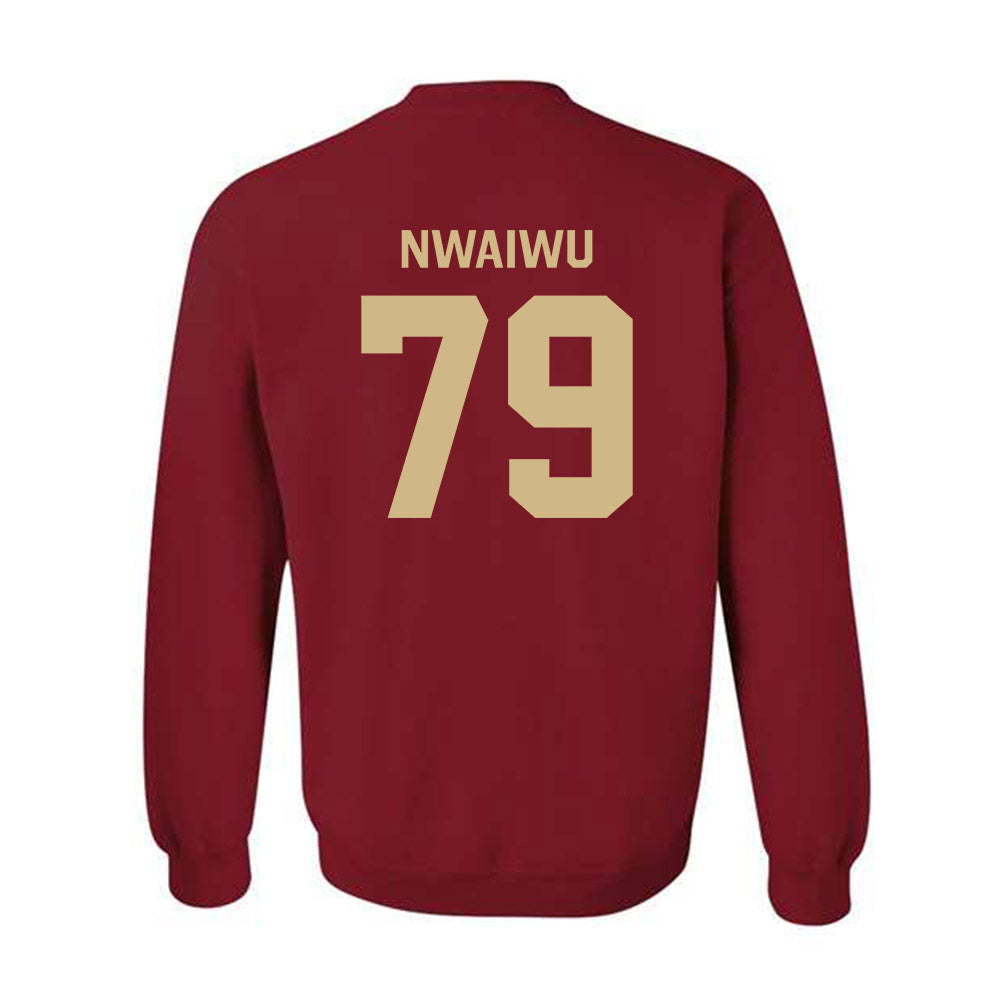 FSU - NCAA Football : Chimdia Nwaiwu - Classic Shersey Crewneck Sweatshirt-3