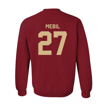 FSU - NCAA Baseball : Kevin Mebil - Classic Shersey Crewneck Sweatshirt-1