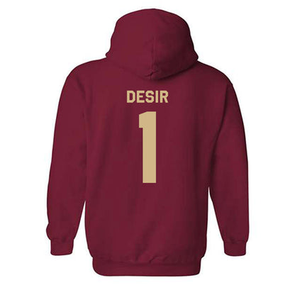 FSU - NCAA Football : Darryll Desir - Classic Shersey Hooded Sweatshirt-3
