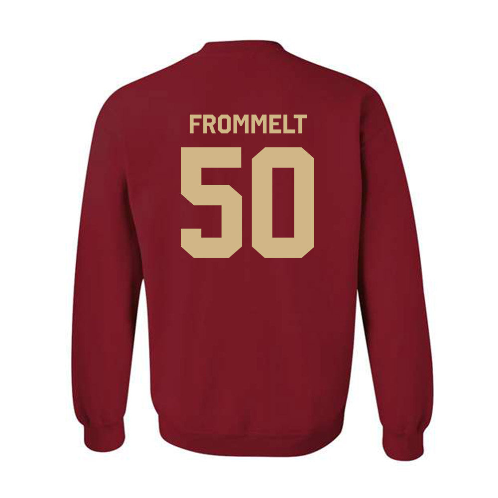 FSU - NCAA Baseball : Kaden Frommelt - Classic Shersey Crewneck Sweatshirt-1