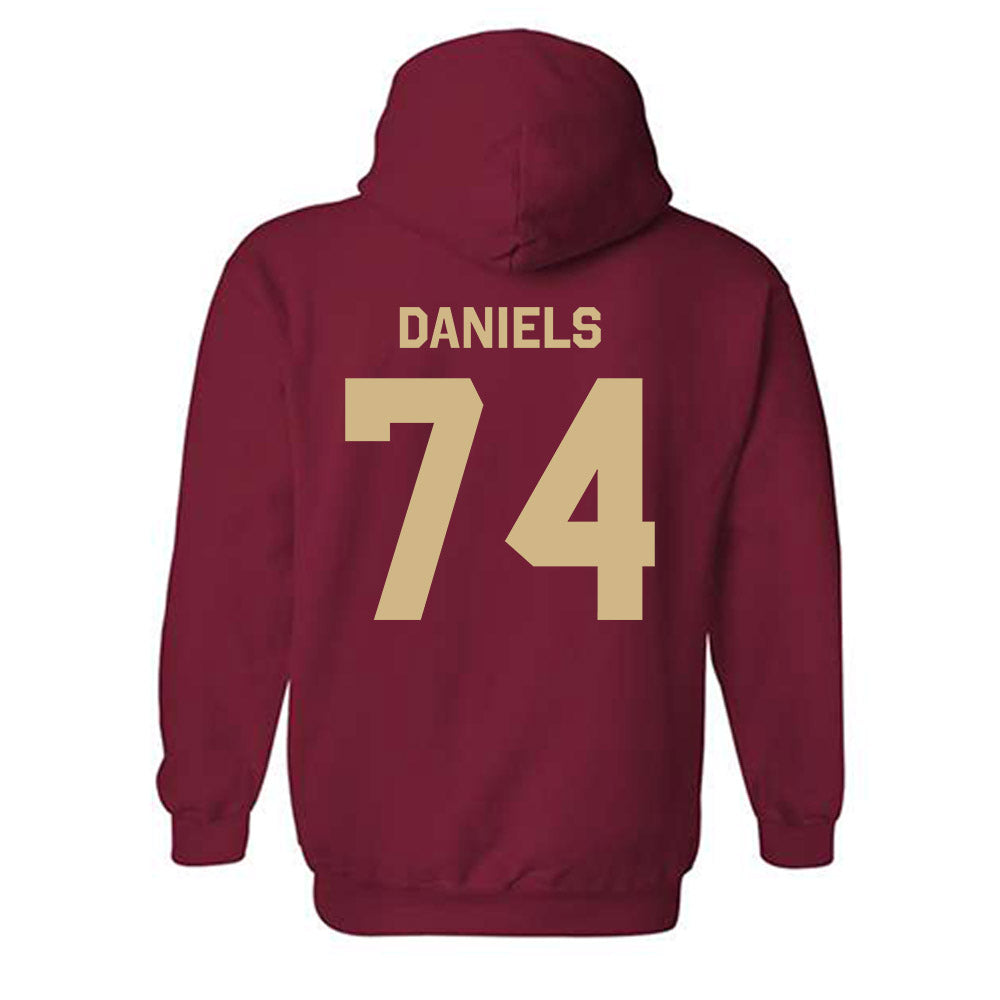 FSU - NCAA Football : Jonathan Daniels - Classic Shersey Hooded Sweatshirt-1