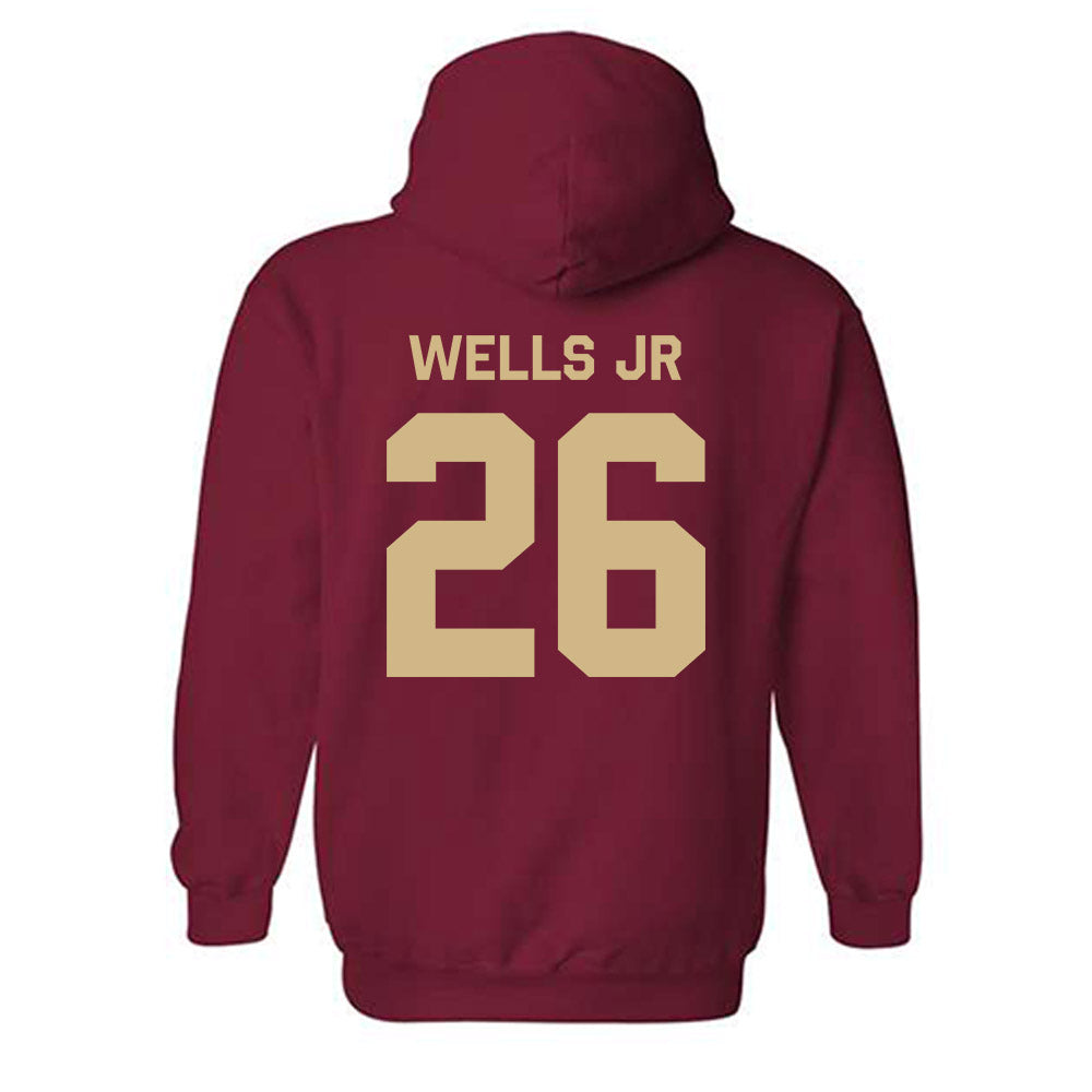 FSU - NCAA Football : Dwayne Wells Jr - Classic Shersey Hooded Sweatshirt-1
