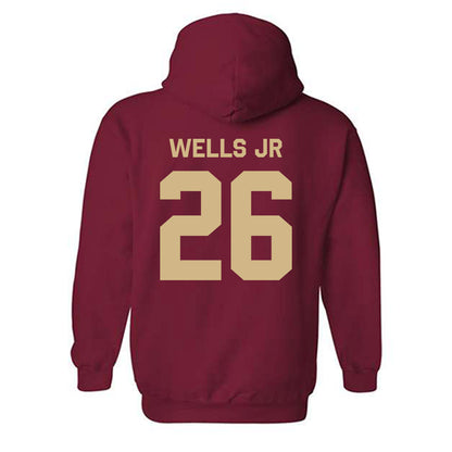 FSU - NCAA Football : Dwayne Wells Jr - Classic Shersey Hooded Sweatshirt-1