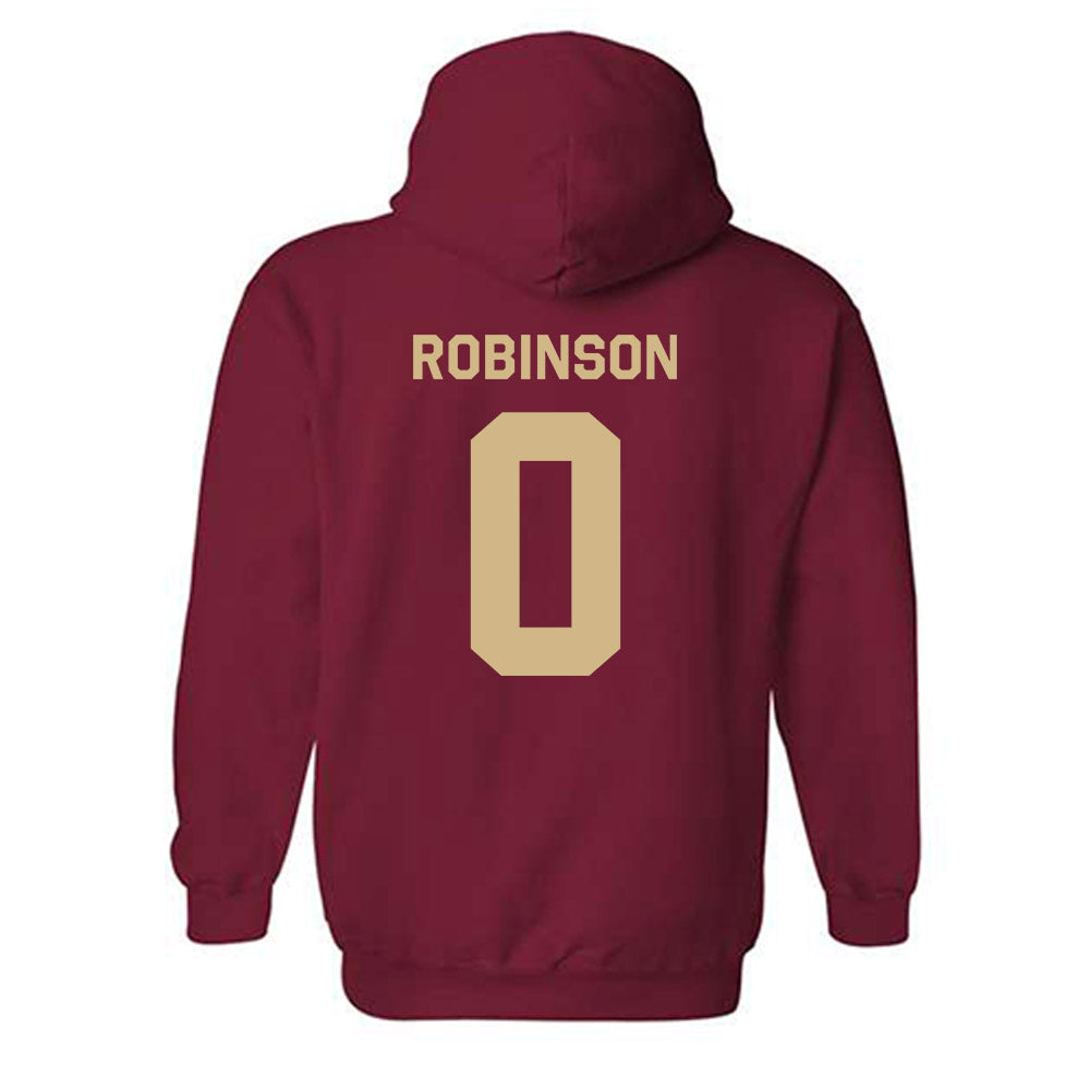 FSU - NCAA Football : Duce Robinson - Classic Shersey Hooded Sweatshirt-1