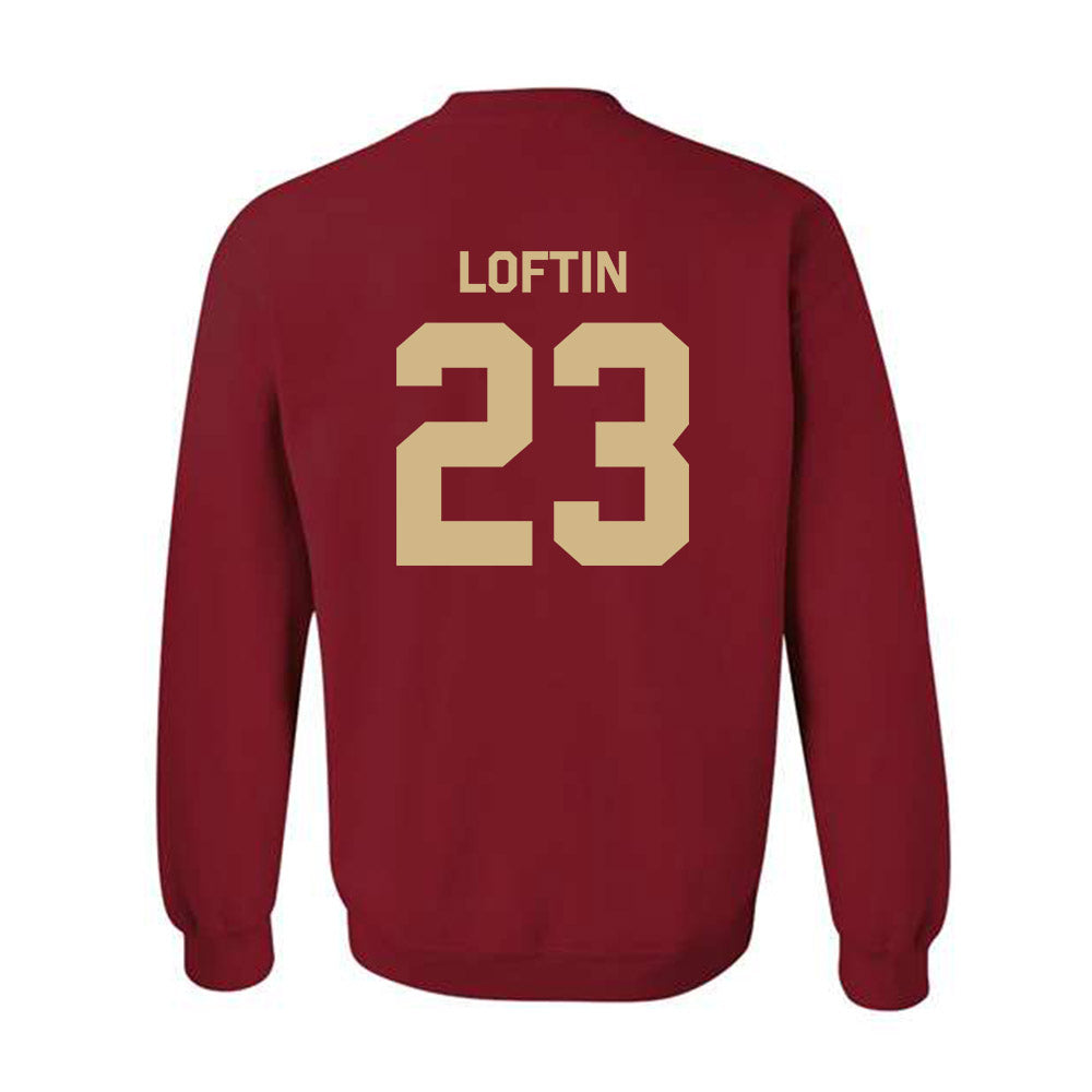 FSU - NCAA Football : Chase Loftin - Classic Shersey Crewneck Sweatshirt-1