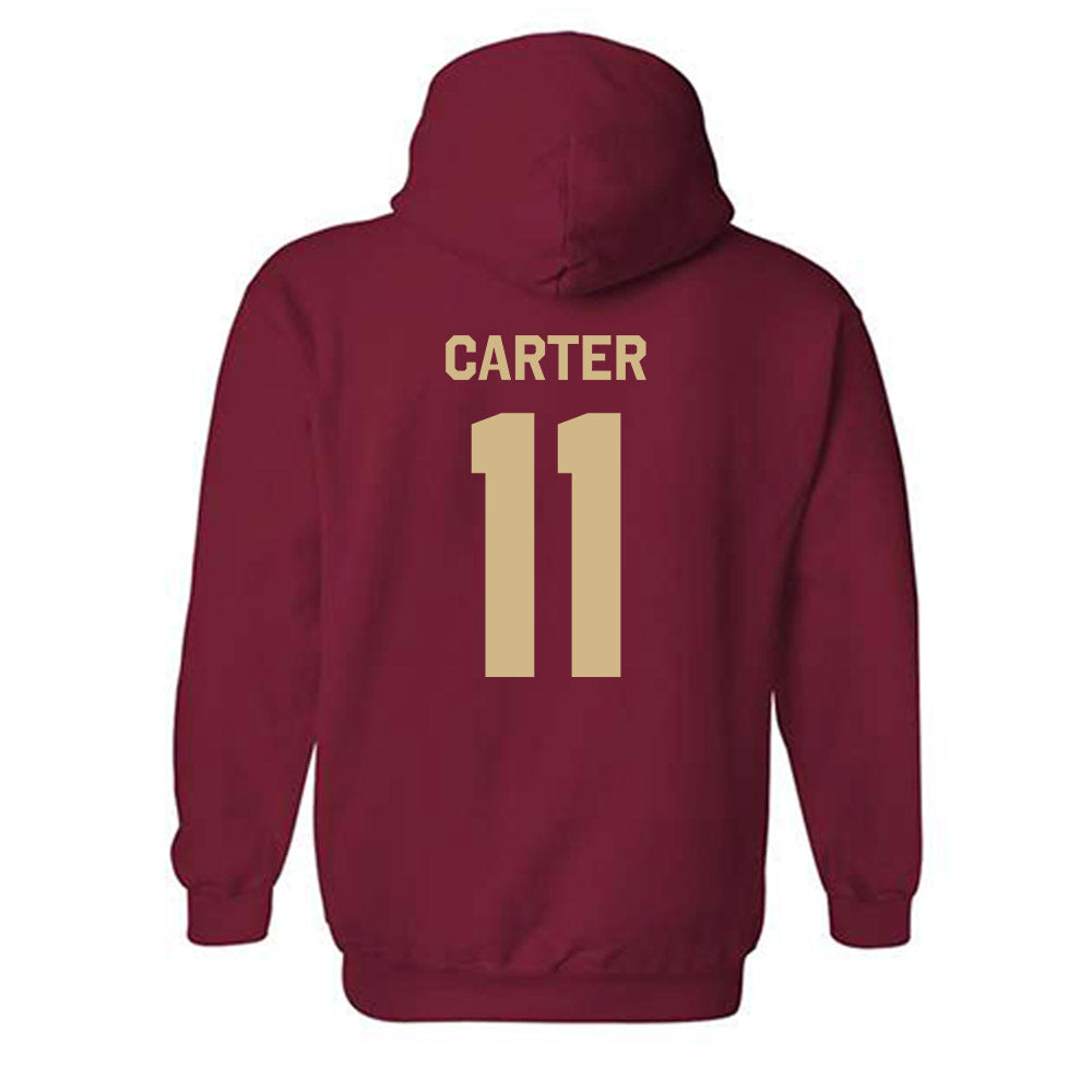 FSU - NCAA Football : Devin Carter - Classic Shersey Hooded Sweatshirt-1