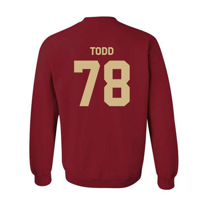 FSU - NCAA Football : Jayden Todd - Classic Shersey Crewneck Sweatshirt-1