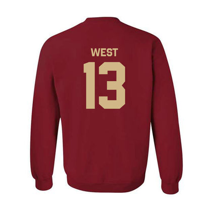 FSU - NCAA Women's Lacrosse : Peyton West - Classic Shersey Crewneck Sweatshirt-1
