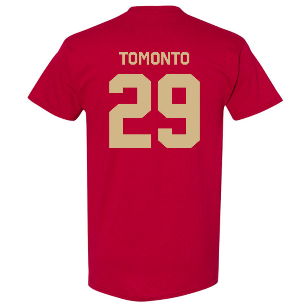 FSU - NCAA Women's Lacrosse : Victoria Tomonto - Classic Shersey T-Shirt-3