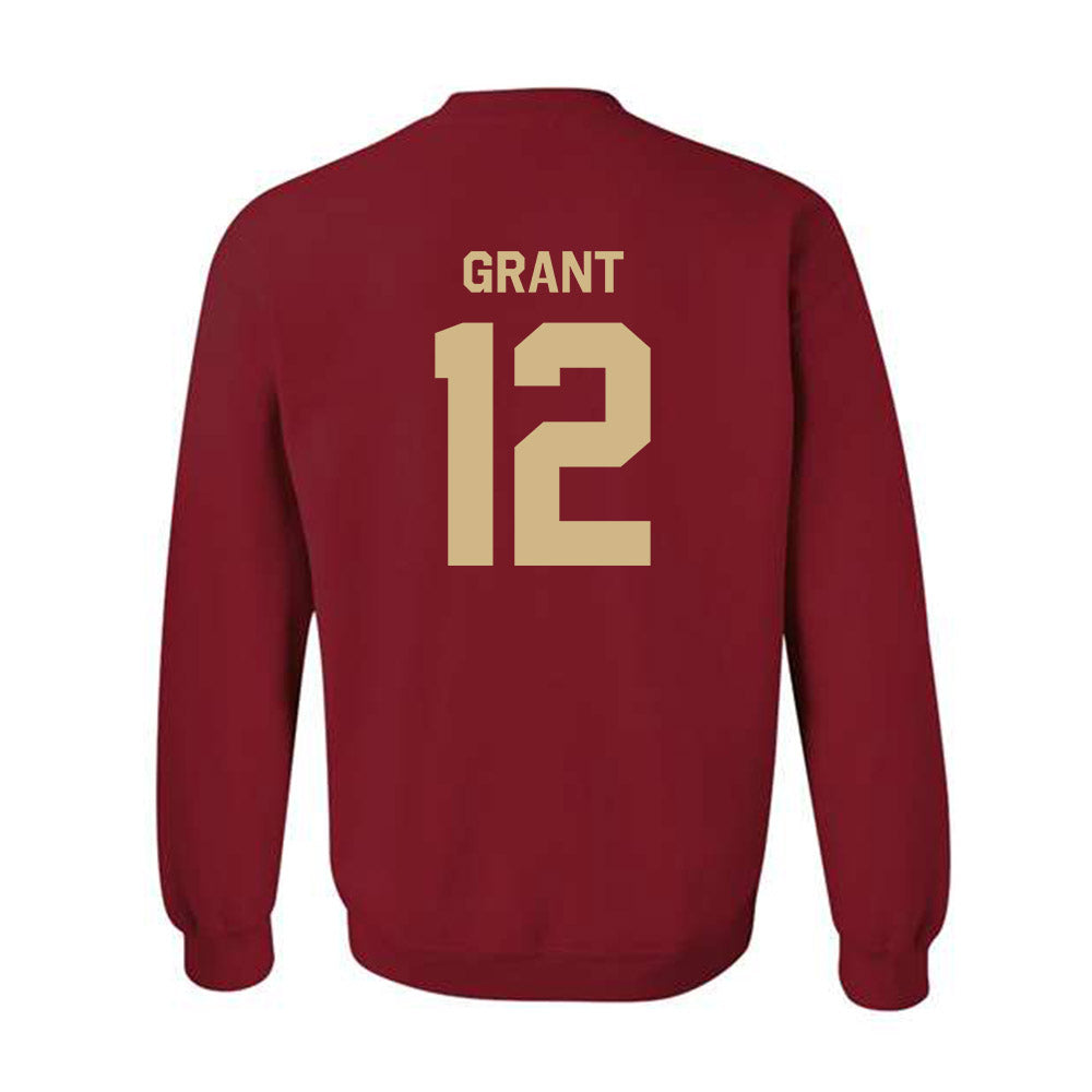 FSU - NCAA Football : Michael Grant - Classic Shersey Crewneck Sweatshirt-1