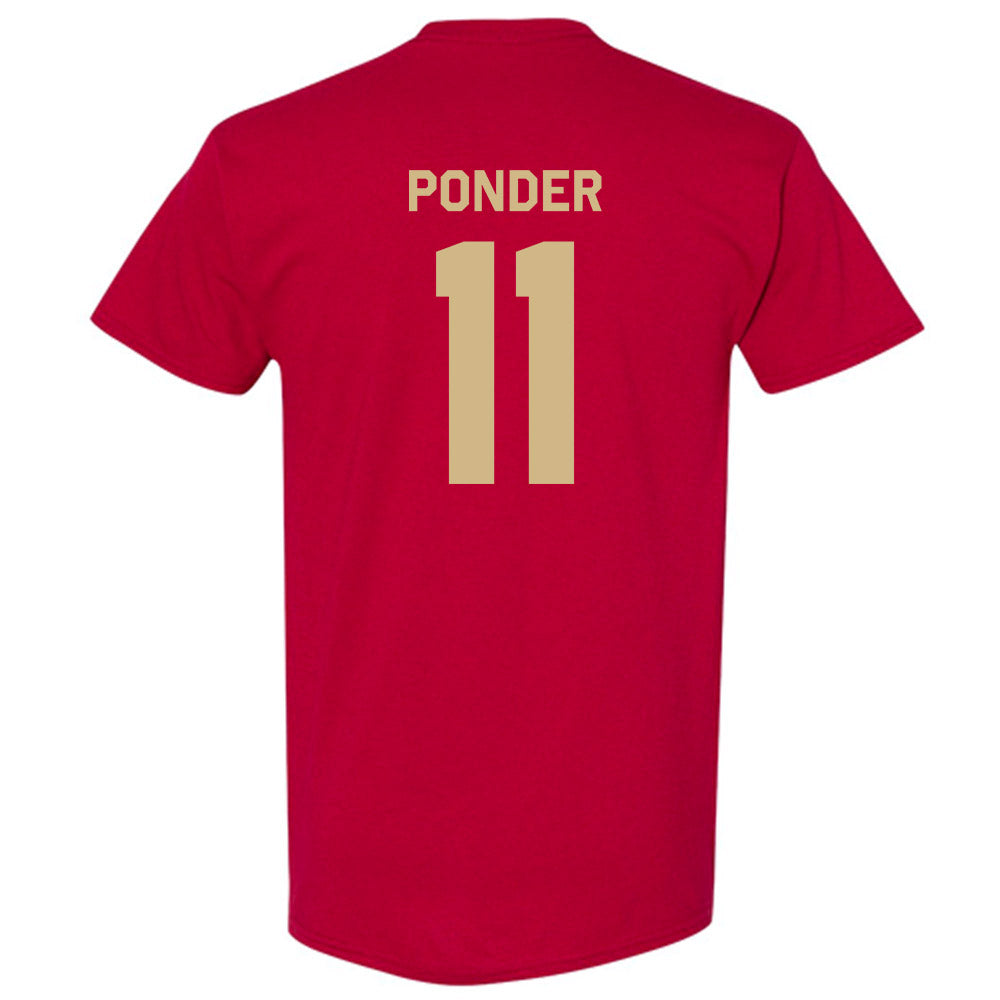 FSU - NCAA Men's Basketball : Marcis Ponder - Classic Shersey T-Shirt-3