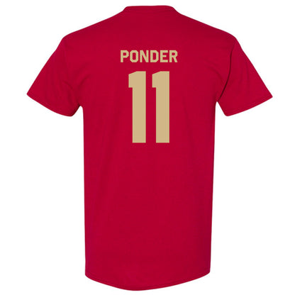 FSU - NCAA Men's Basketball : Marcis Ponder - Classic Shersey T-Shirt-3