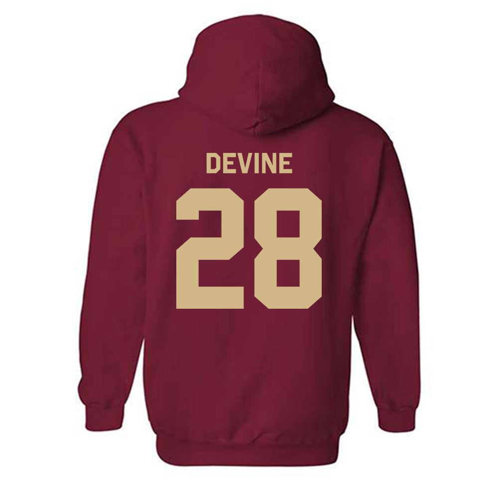 FSU - NCAA Women's Lacrosse : Aine Devine - Classic Shersey Hooded Sweatshirt-1