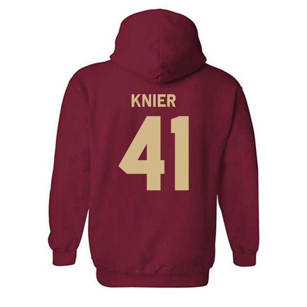 FSU - NCAA Baseball : Chris Knier - Classic Shersey Hooded Sweatshirt-1
