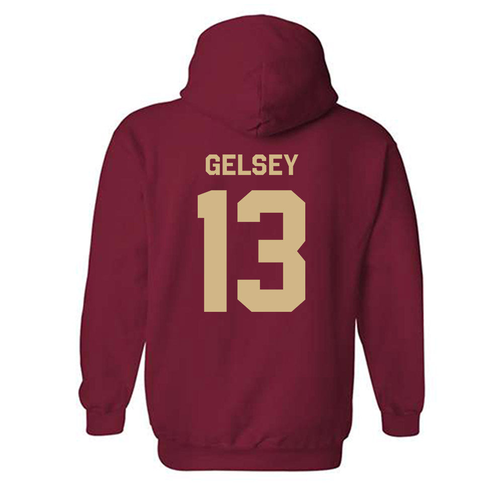 FSU - NCAA Football : Tae'Shaun Gelsey - Classic Shersey Hooded Sweatshirt-3