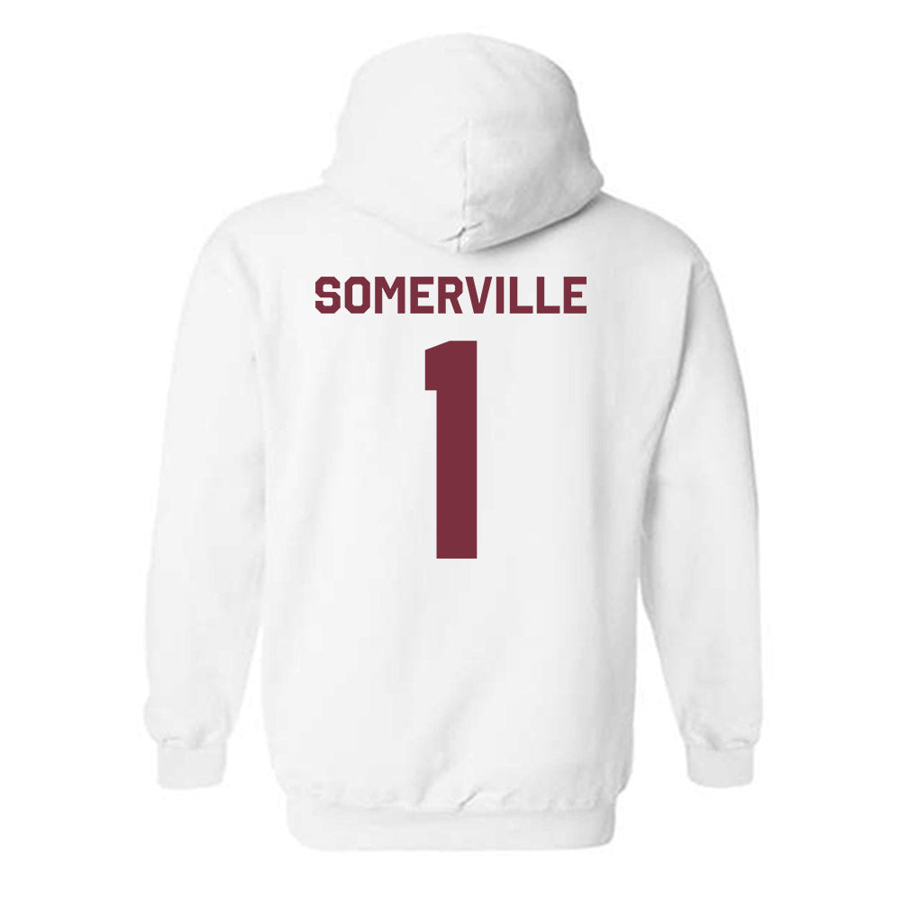 FSU - NCAA Men's Basketball : Martin Somerville - Classic Shersey Hooded Sweatshirt-1