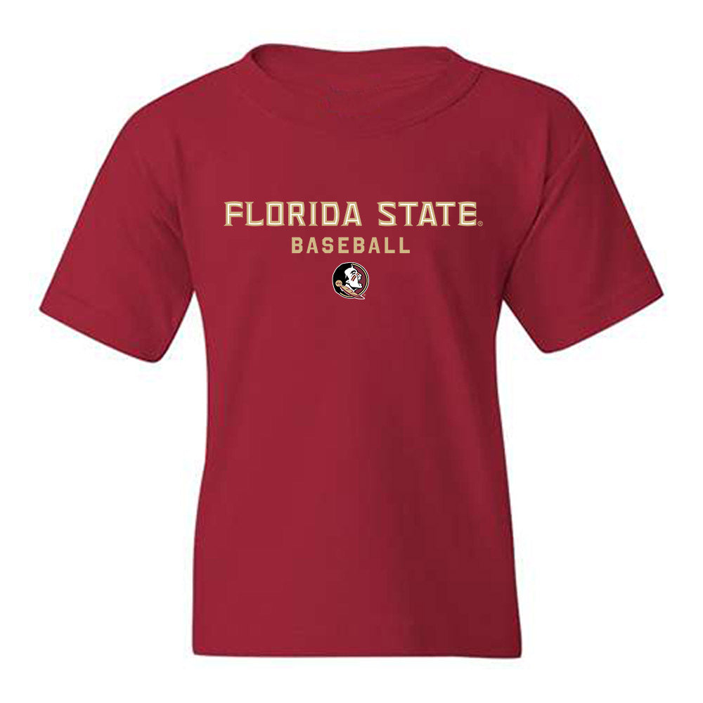 FSU - NCAA Baseball : Chris Knier - Classic Shersey Youth T-Shirt-0