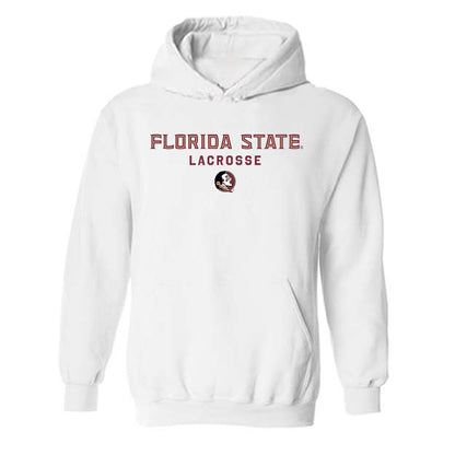 FSU - NCAA Women's Lacrosse : Annie Devine - Classic Shersey Hooded Sweatshirt-0