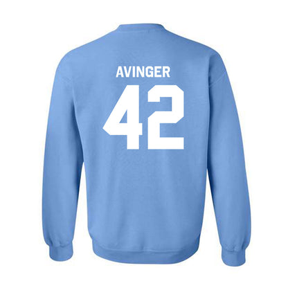 UNC - NCAA Football : Jordan Avinger - Classic Shersey Crewneck Sweatshirt-3