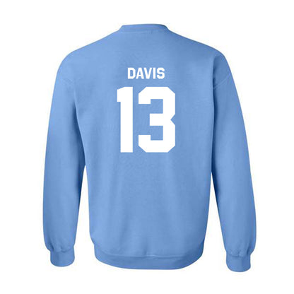 UNC - NCAA Softball : Kina Davis - Classic Shersey Crewneck Sweatshirt-1