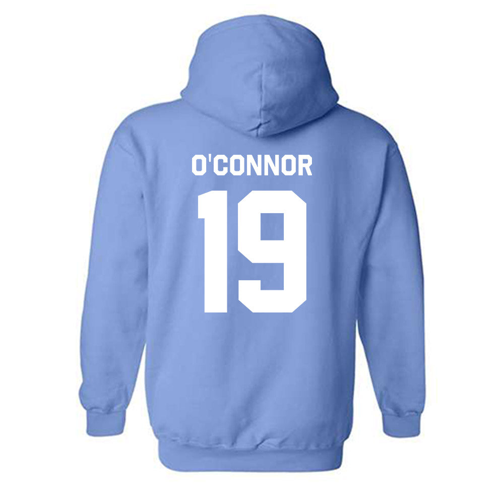 UNC - NCAA Women's Lacrosse : Julia O'Connor - Classic Shersey Hooded Sweatshirt-1