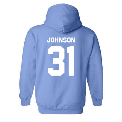UNC - NCAA Baseball : Olin Johnson - Classic Shersey Hooded Sweatshirt-1