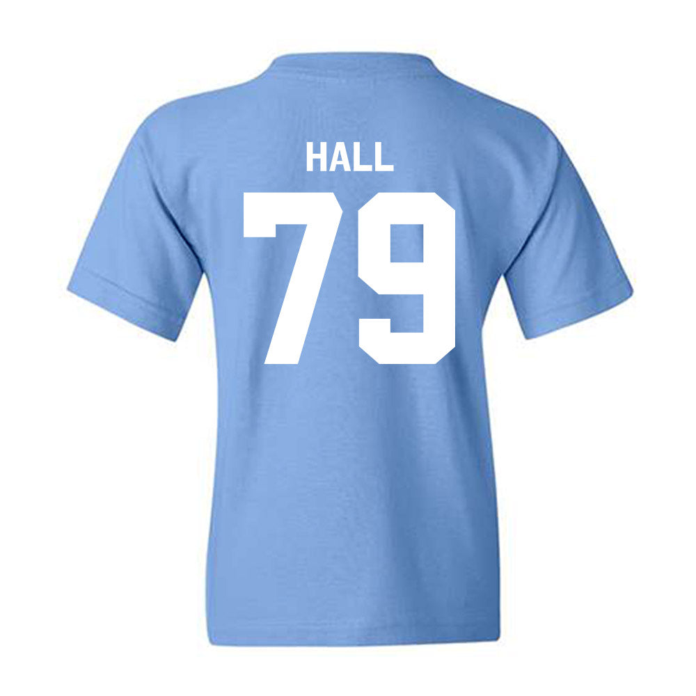 UNC - NCAA Football : Anthony Hall - Classic Shersey Youth T-Shirt-1