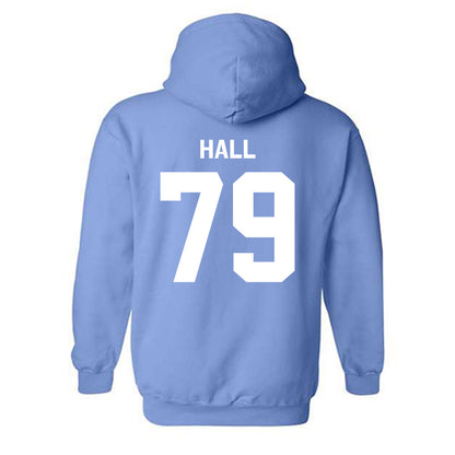 UNC - NCAA Football : Anthony Hall - Classic Shersey Hooded Sweatshirt-1
