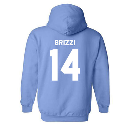 UNC - NCAA Men's Basketball : Angelo Brizzi - Classic Shersey Hooded Sweatshirt-3