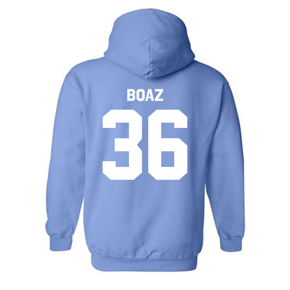 UNC - NCAA Baseball : Folger Boaz - Classic Shersey Hooded Sweatshirt-1