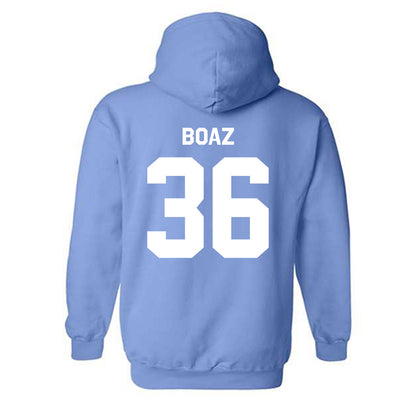 UNC - NCAA Baseball : Folger Boaz - Classic Shersey Hooded Sweatshirt-1