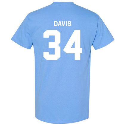 UNC - NCAA Football : David Davis - Classic Shersey T-Shirt-1