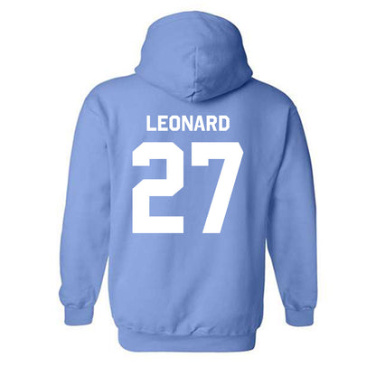 UNC - NCAA Women's Lacrosse : GraceAnn Leonard - Classic Shersey Hooded Sweatshirt-1