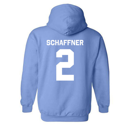 UNC - NCAA Baseball : Jake Schaffner - Classic Shersey Hooded Sweatshirt-3
