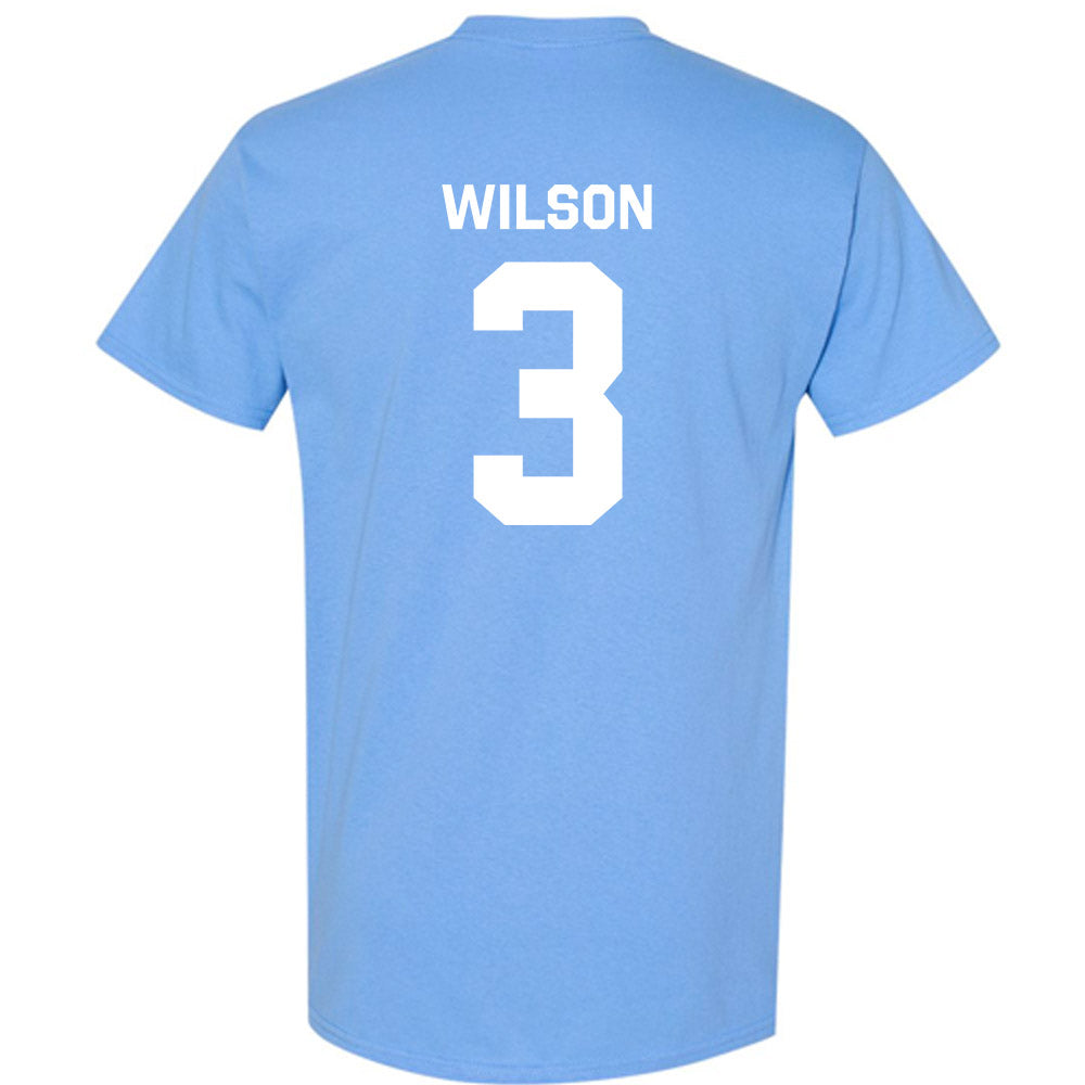 UNC - NCAA Men's Lacrosse : Brevin Wilson - Classic Shersey T-Shirt-1