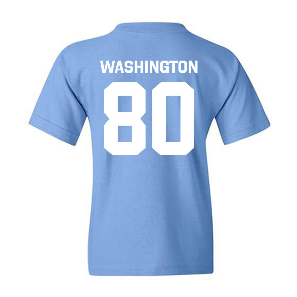 UNC - NCAA Football : Jordan Washington - Classic Shersey Youth T-Shirt-3
