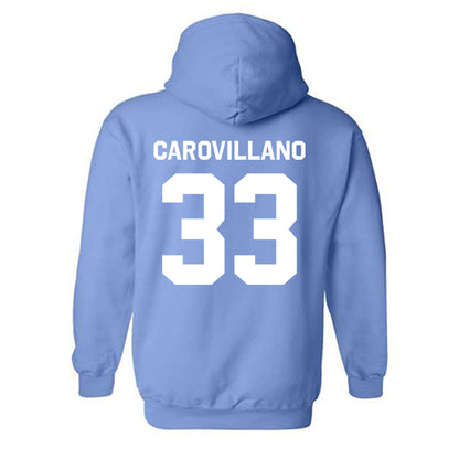 UNC - NCAA Women's Lacrosse : Brigid Carovillano - Classic Shersey Hooded Sweatshirt-1