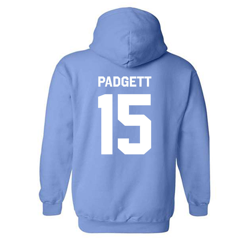 UNC - NCAA Baseball : Cameron Padgett - Classic Shersey Hooded Sweatshirt-1