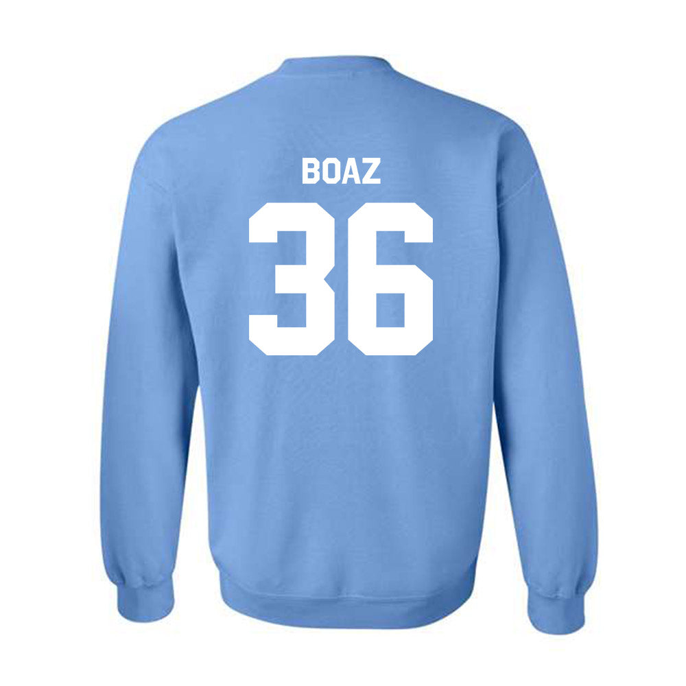 UNC - NCAA Baseball : Folger Boaz - Classic Shersey Crewneck Sweatshirt-1