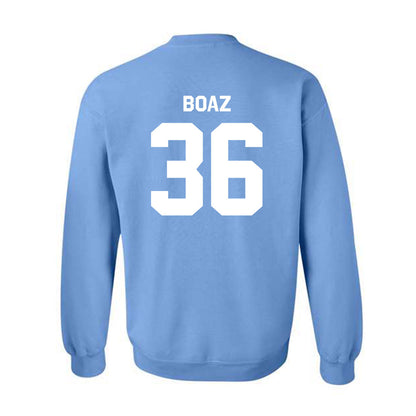 UNC - NCAA Baseball : Folger Boaz - Classic Shersey Crewneck Sweatshirt-1